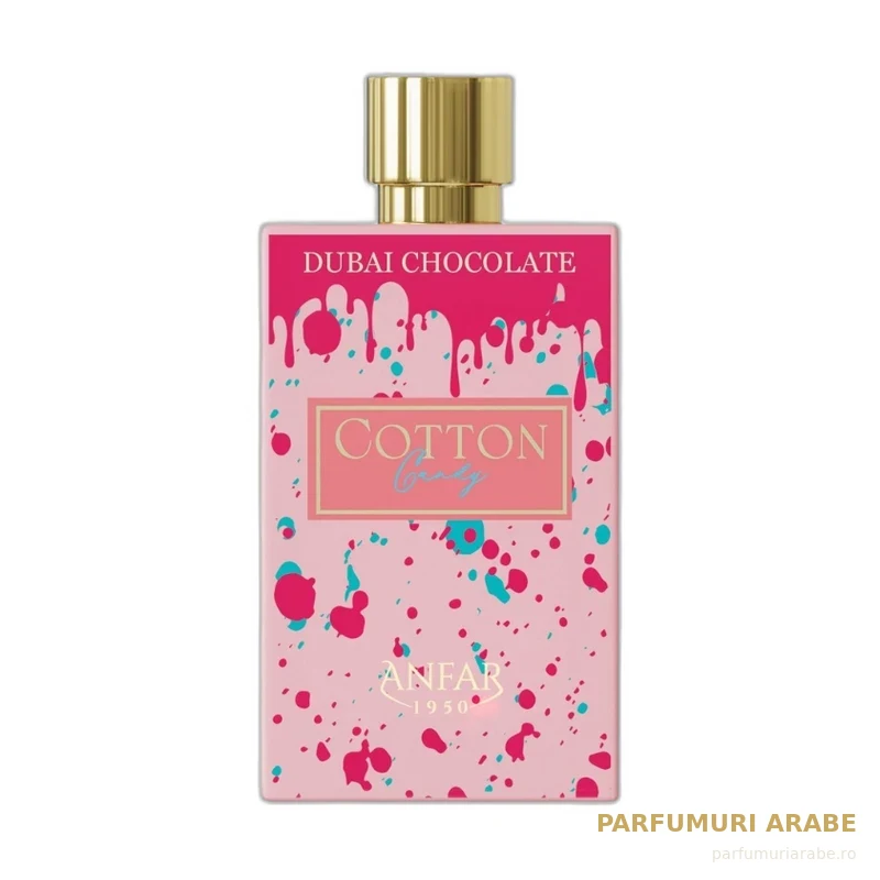 Anfar Dubai Chocolate Cotton Candy – Extrait de Parfum pentru femei 80 ml — Parfumuri Arabe