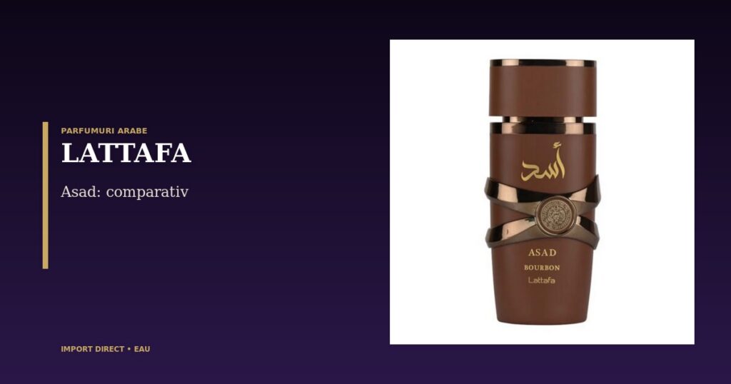 Lattafa Asad Bourbon vs Asad Elixir vs Bade’e Al Oud — comparativ complet