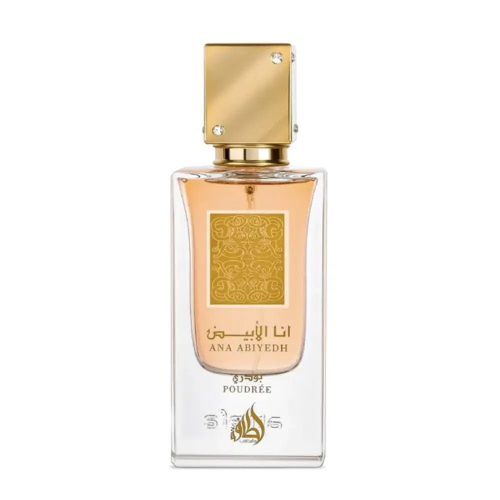 Lattafa Ana Abiyedh Poudree – Apă de Parfum Femei, 60 ml